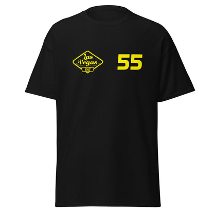 Carlos Sainz Las Vegas Men's T-Shirt Black