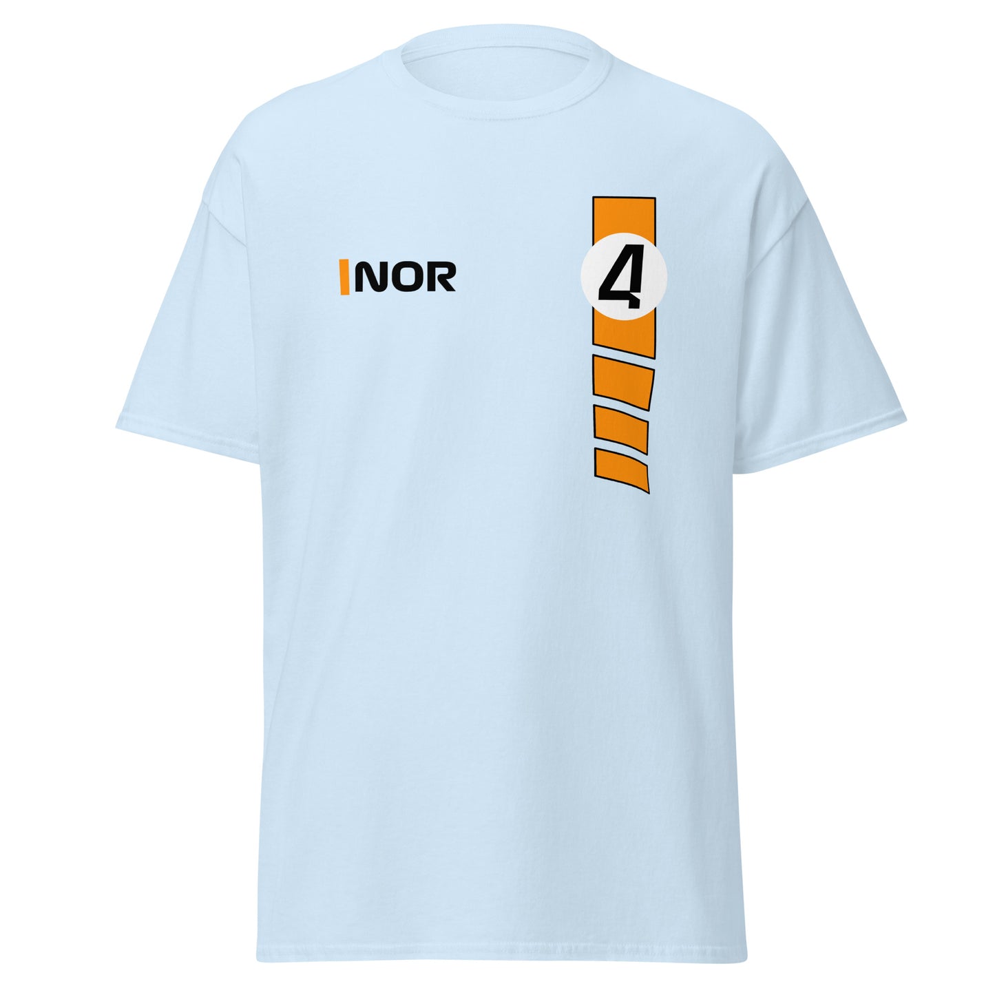 Lando Norris McLaren Men's T-Shirt Light Blue