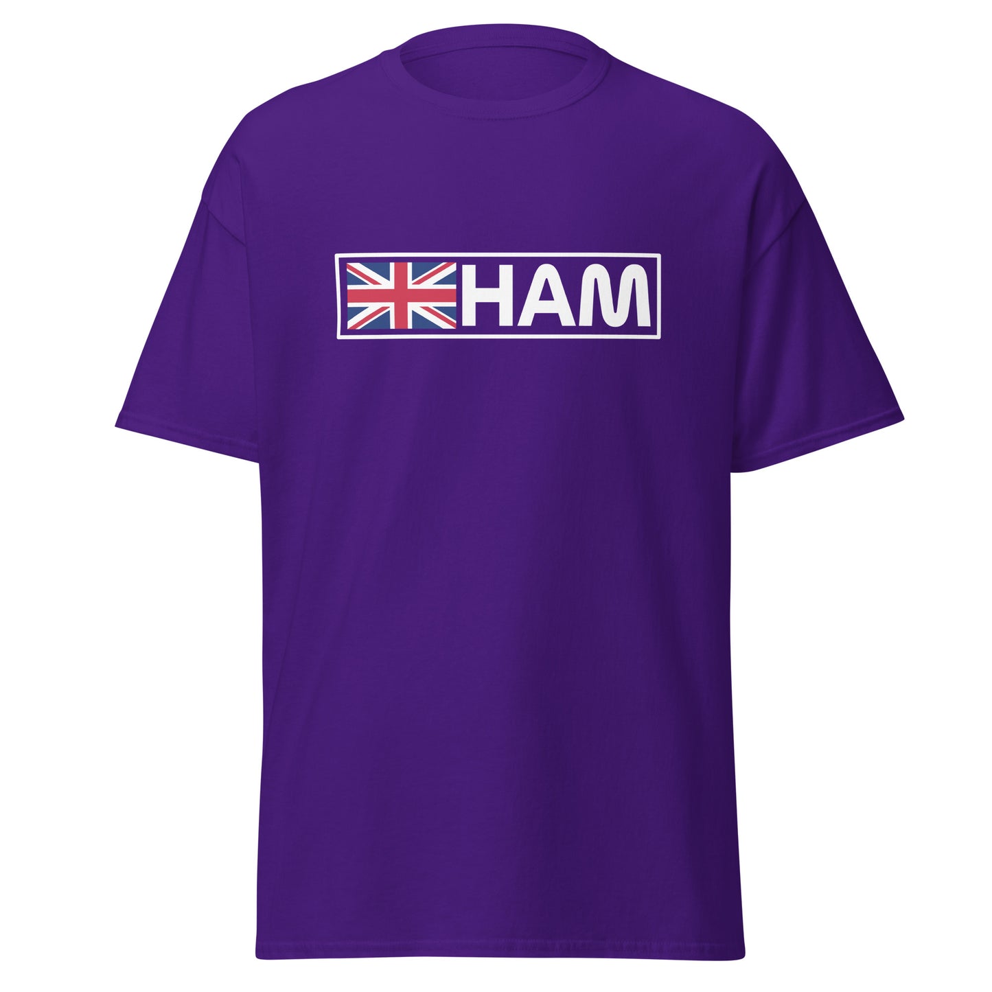 Lewis Hamilton 44 Men's T-Shirt Purple
