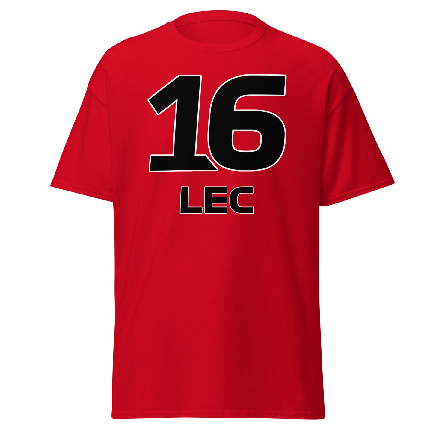 Charles Leclerc 16 Men T-Shirt red