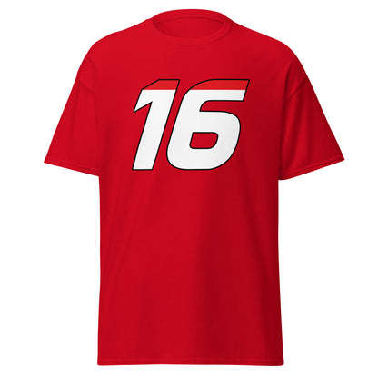 Leclerc 16 Men's T-Shirt red