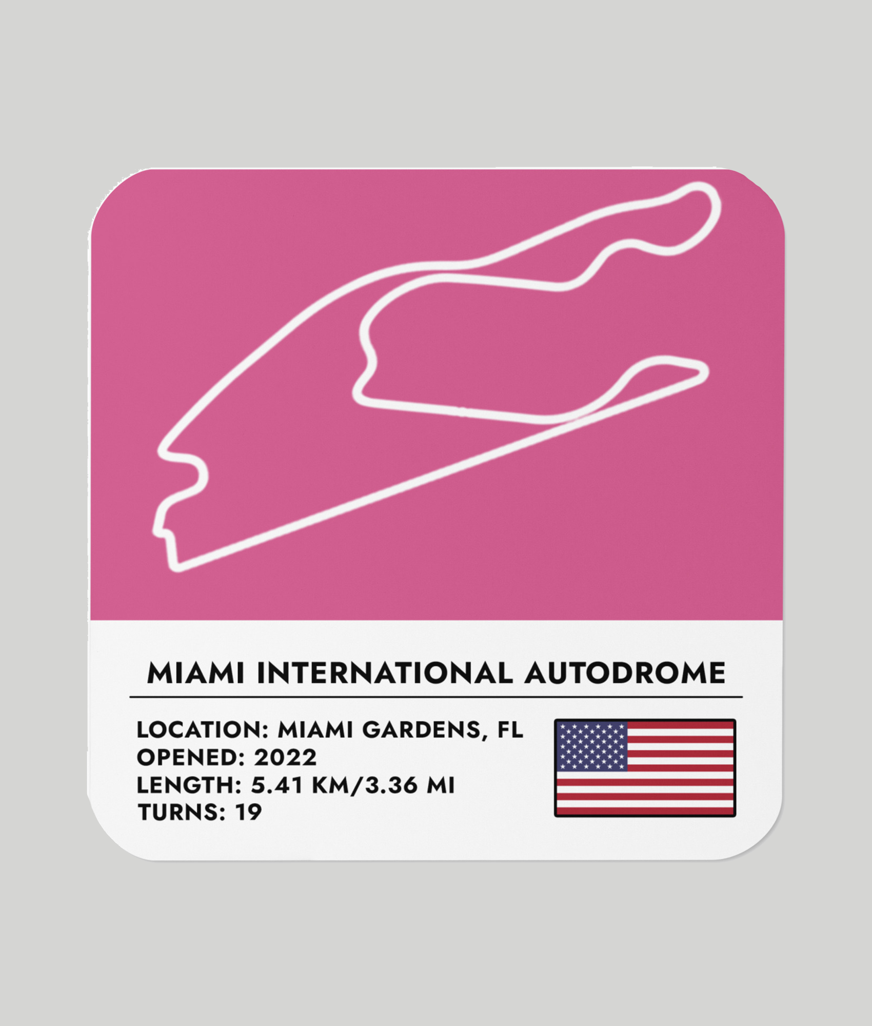 Miami Grand Prix Coaster