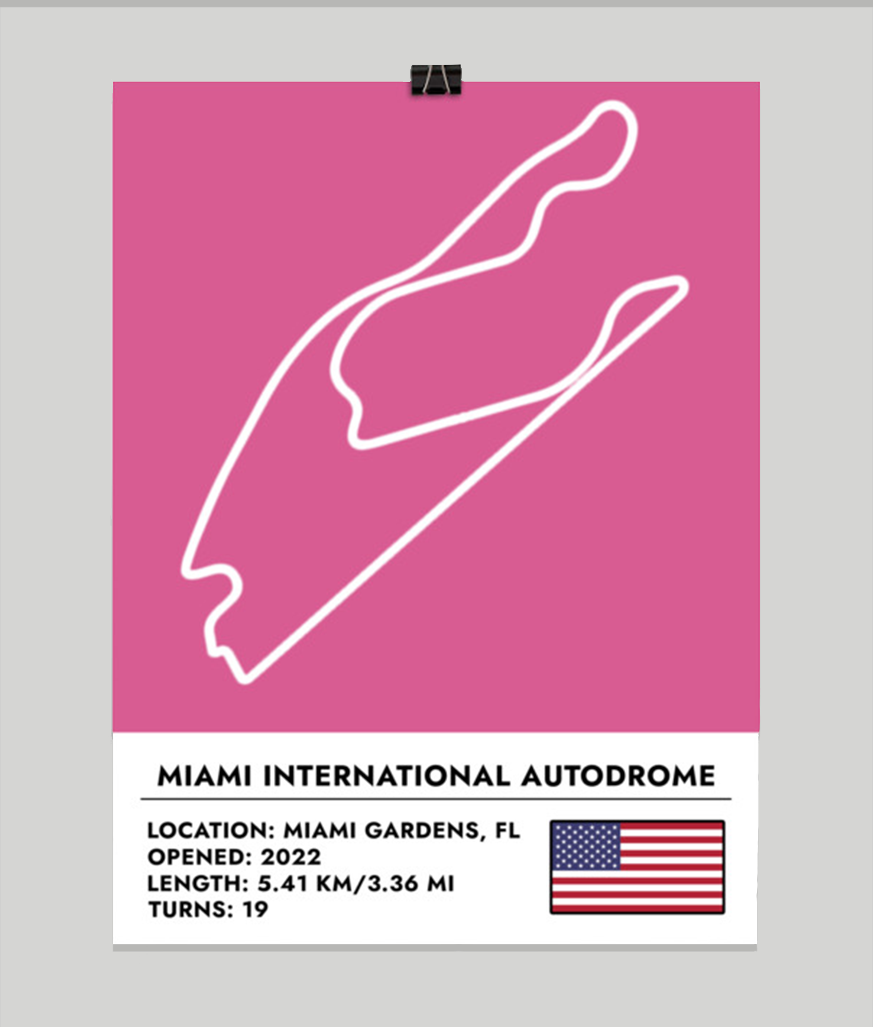 Miami Grand Prix Poster