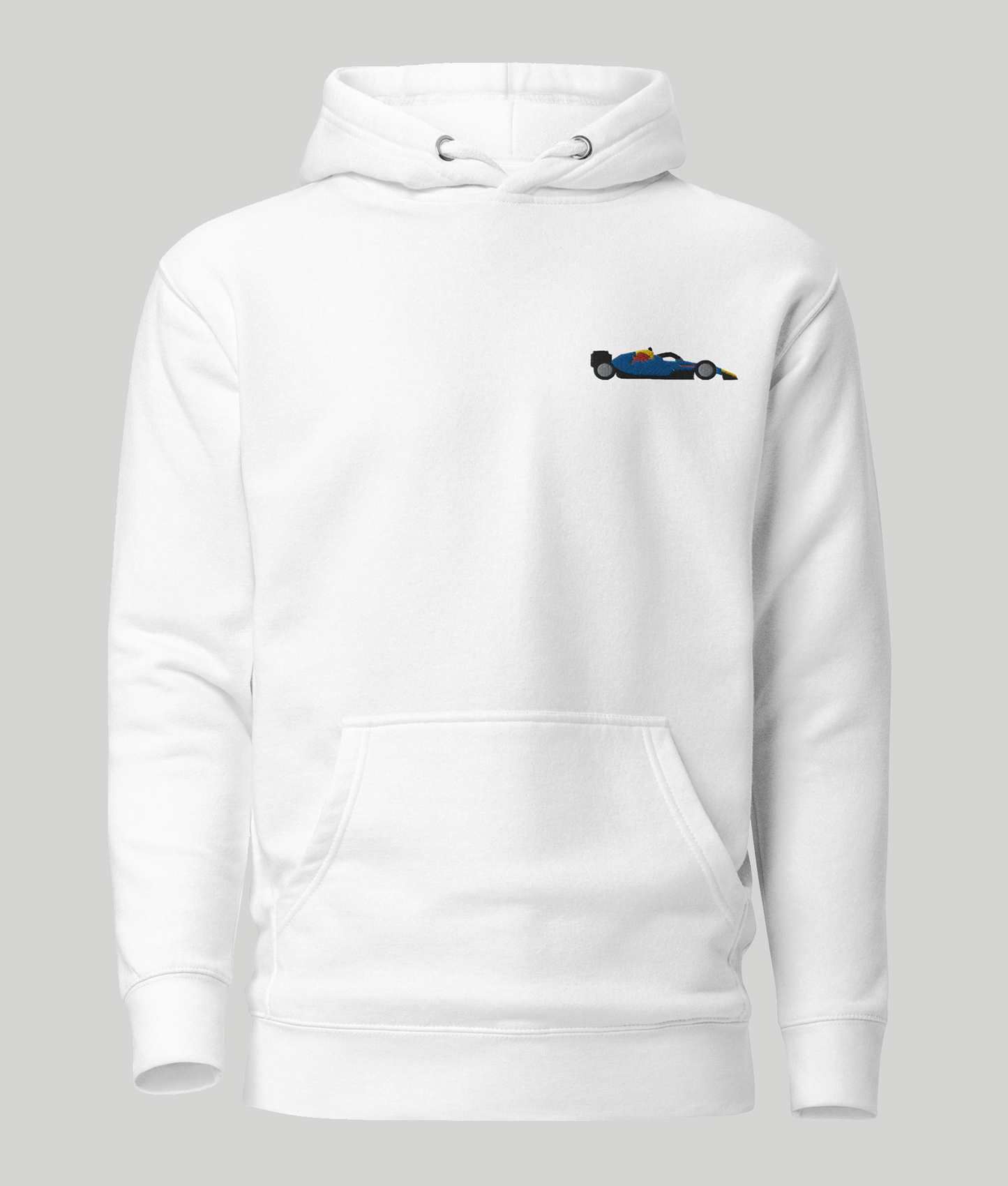 Red Bull F1 Car Embroidered Hoodie