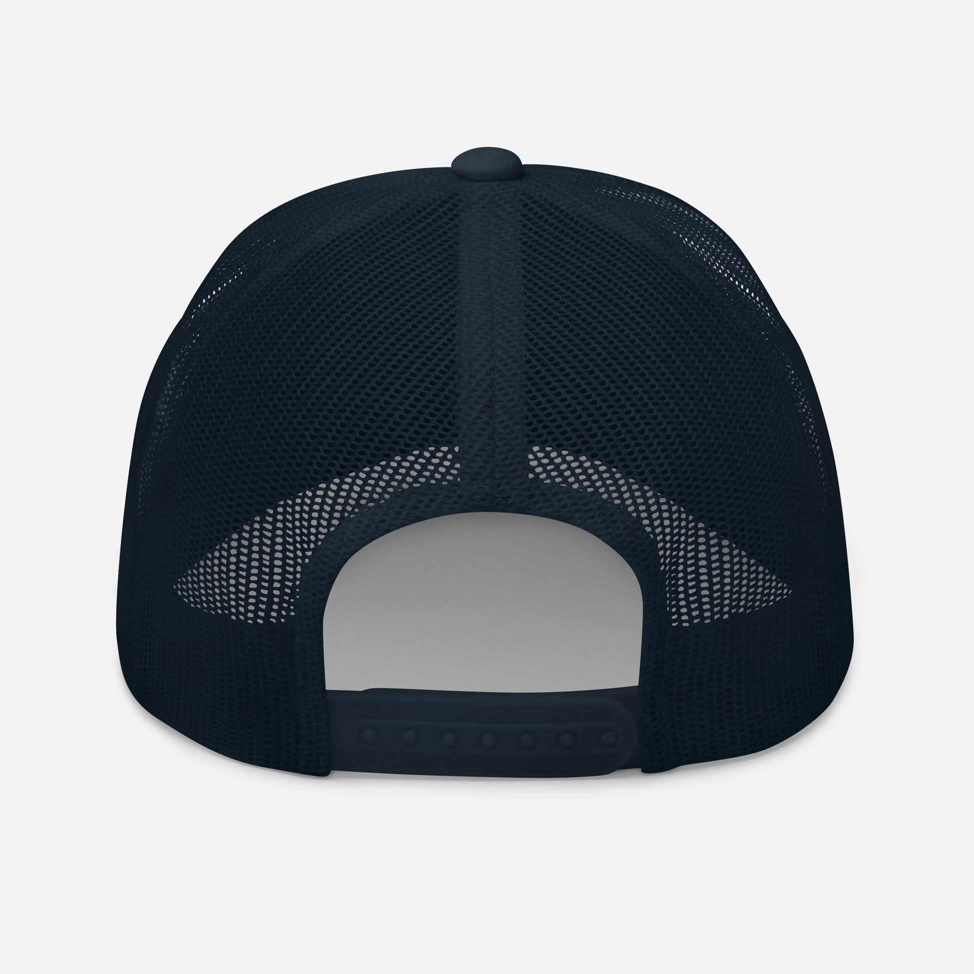 Haas F1 Trucker Cap navy blue back