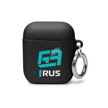 george russell airpods case black