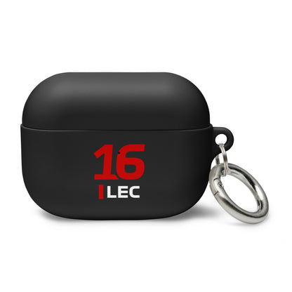 Charles Leclerc AirPods Case pro black