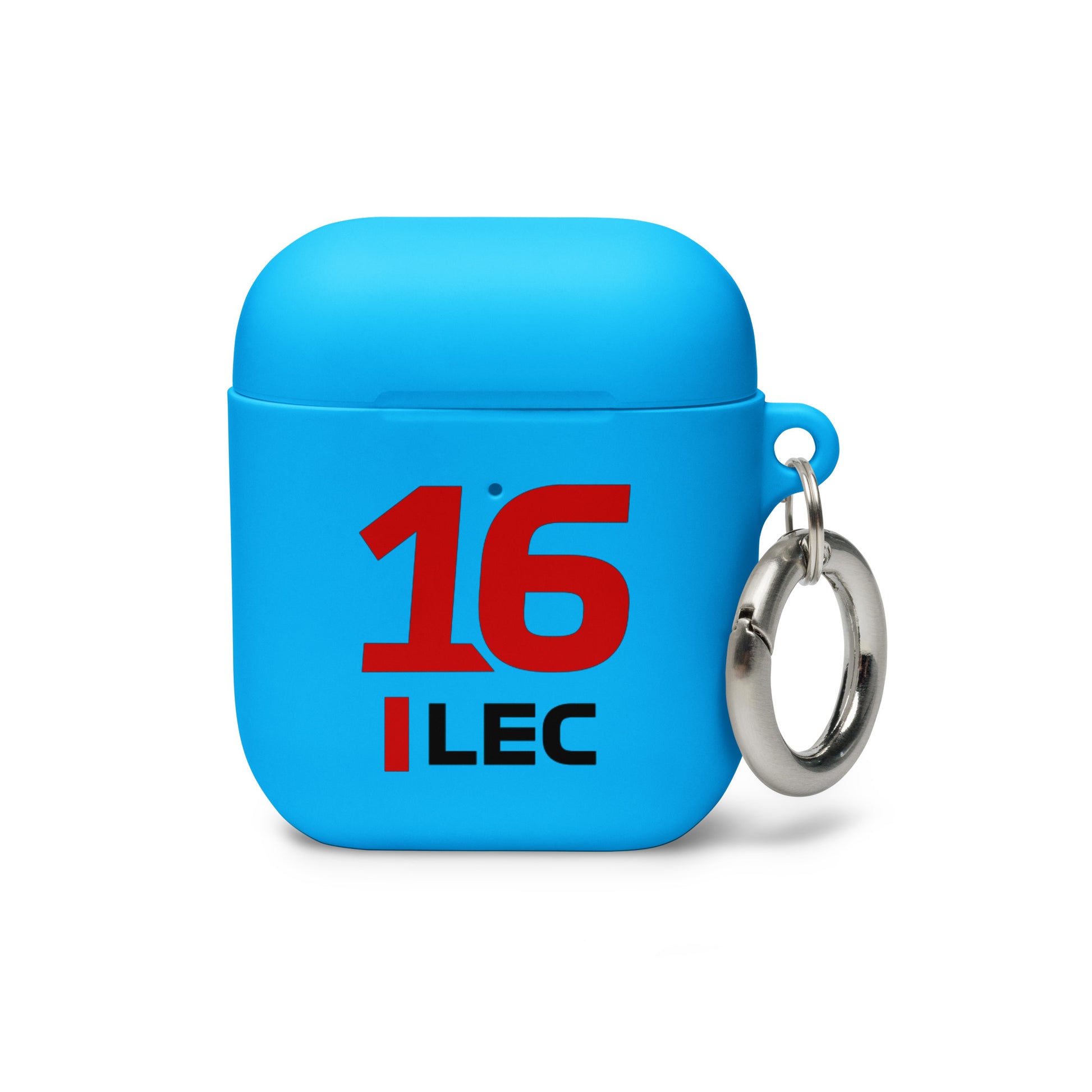 Charles Leclerc AirPods Case blue