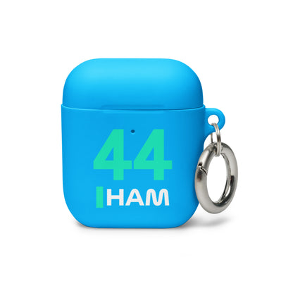 Lewis Hamilton AirPods Case blue