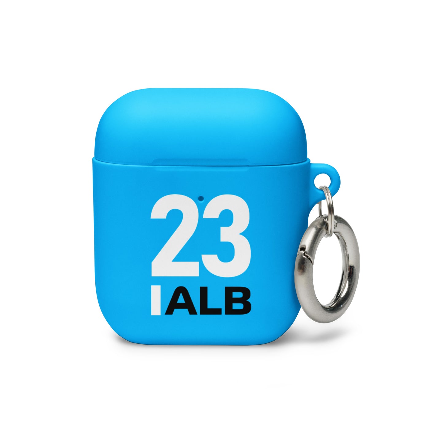 Alex Albon AirPods Case blue