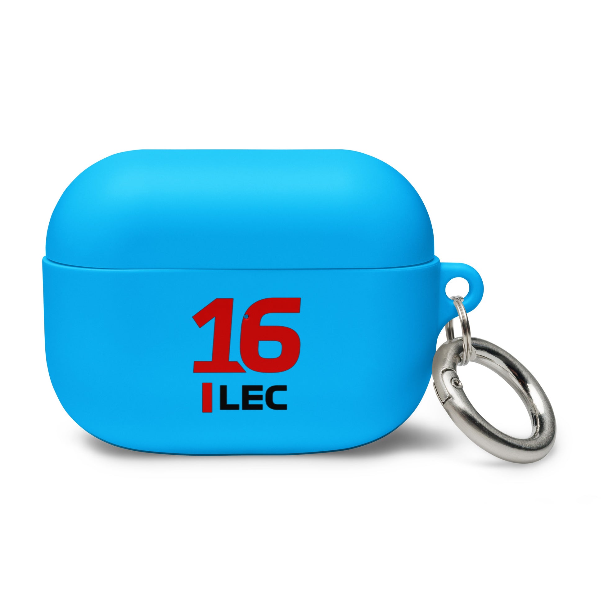 Charles Leclerc AirPods Case pro blue