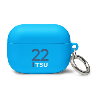 Yuki Tsunoda AirPods pro case blue