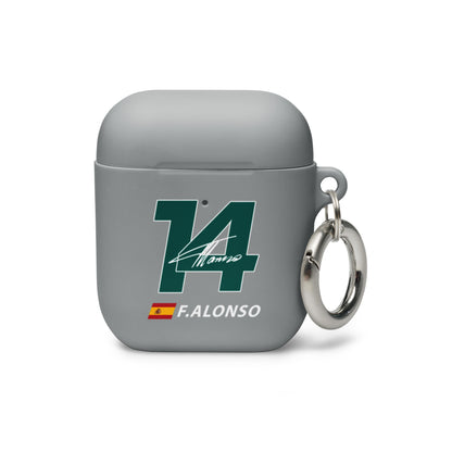 fernando alonso airpods case grey