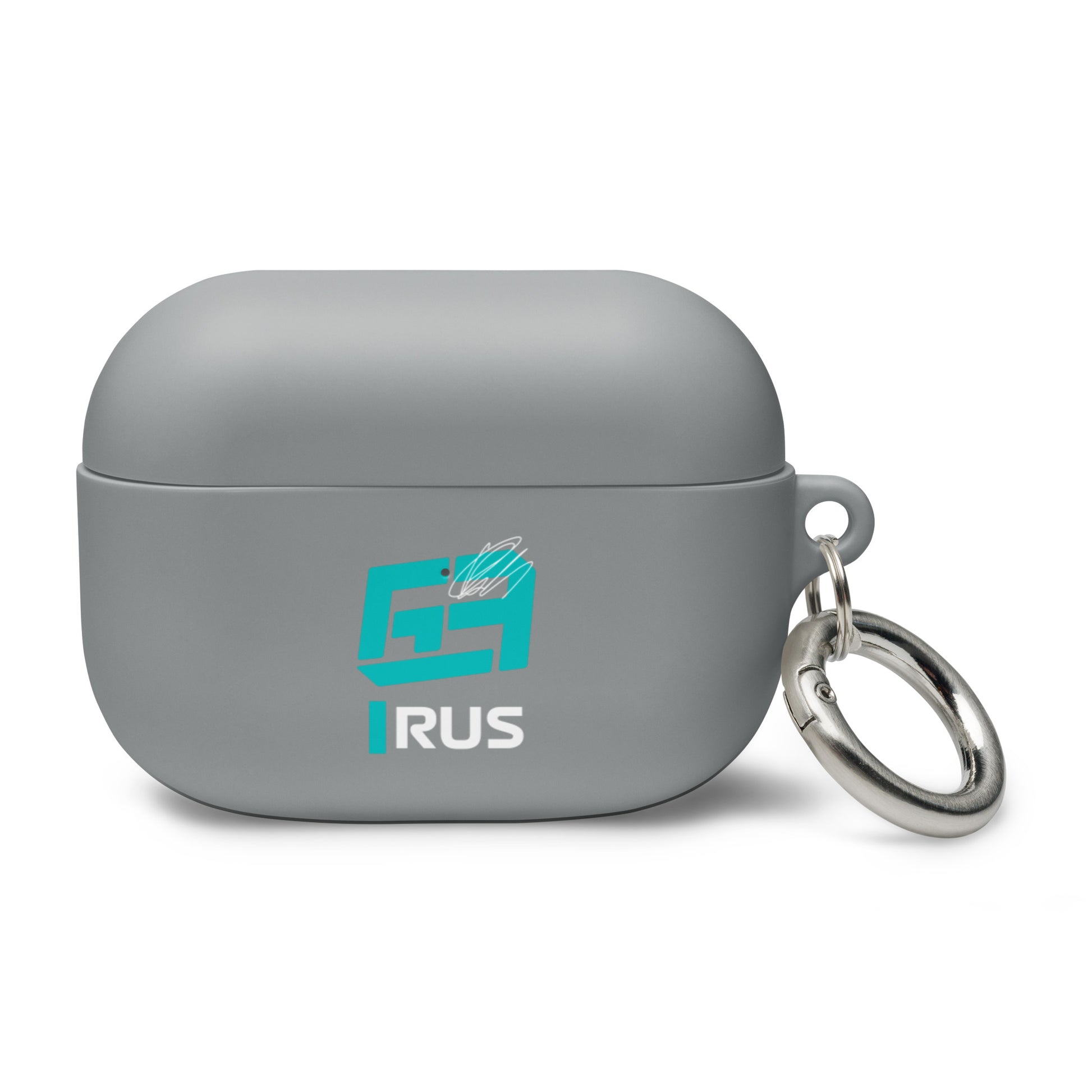 george russell airpods pro case grey