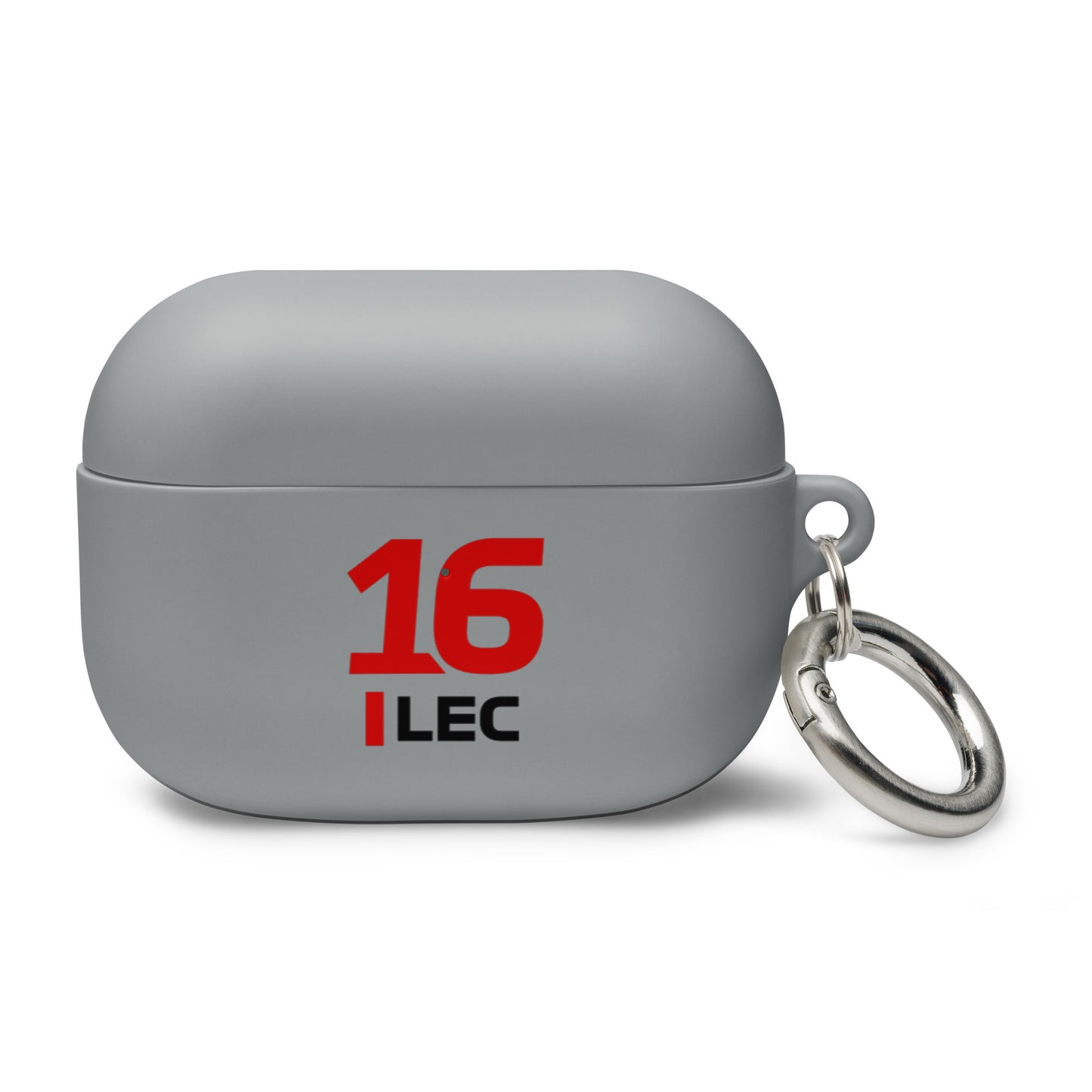 Charles Leclerc AirPods Case pro grey