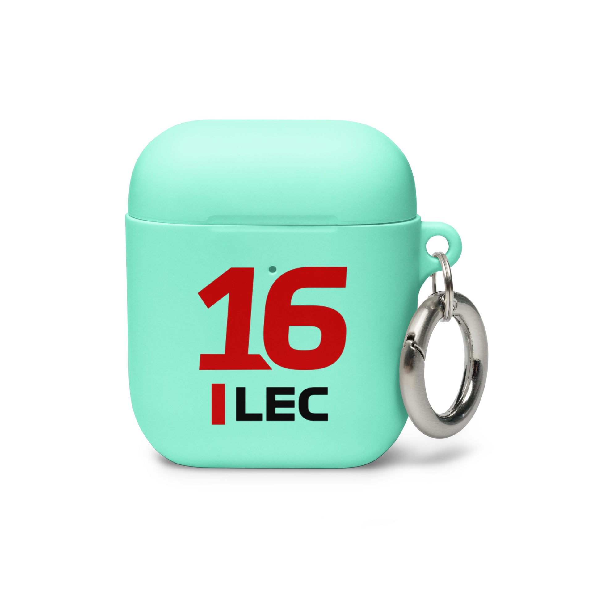Charles Leclerc AirPods Case mint blue