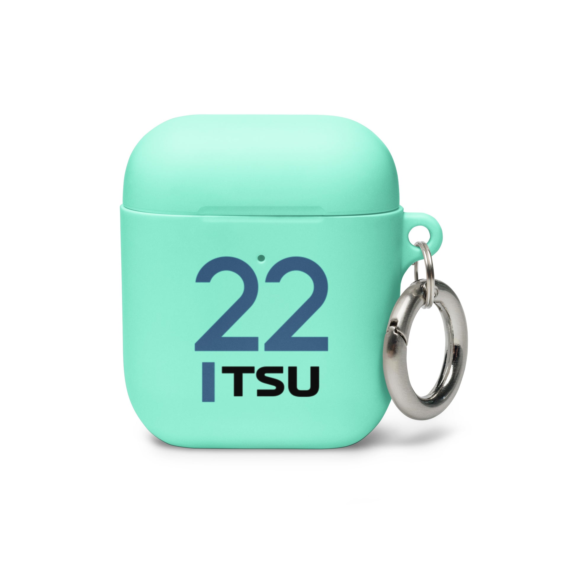 Yuki Tsunoda AirPods case mint