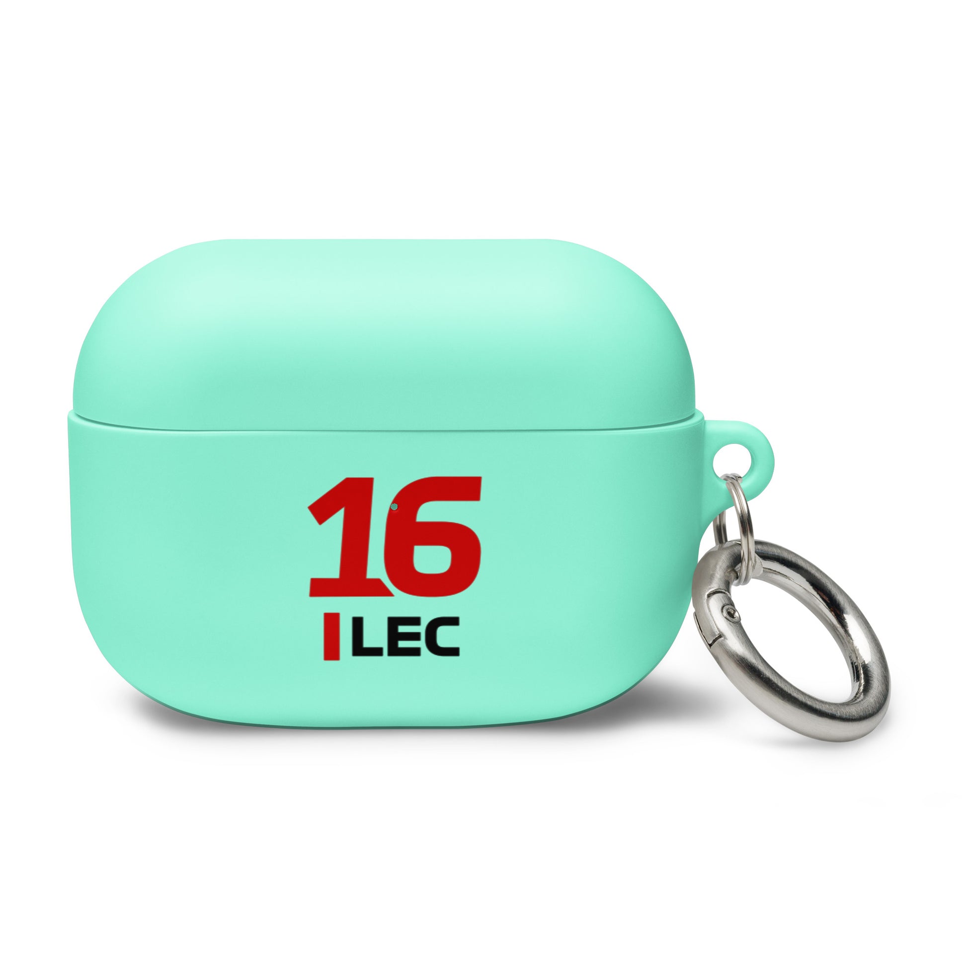 Charles Leclerc AirPods Case pro mint blue