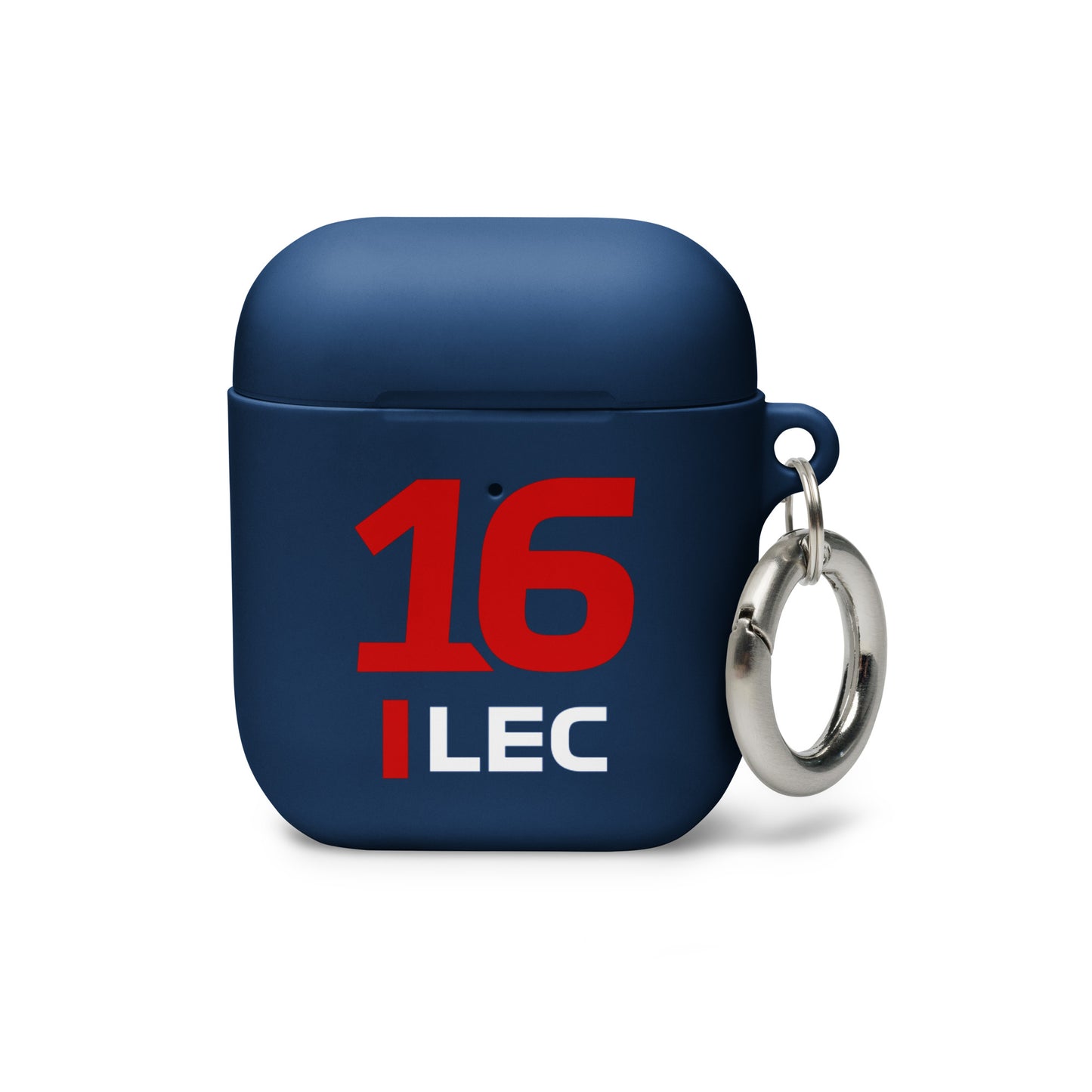 Charles Leclerc AirPods Case navy blue