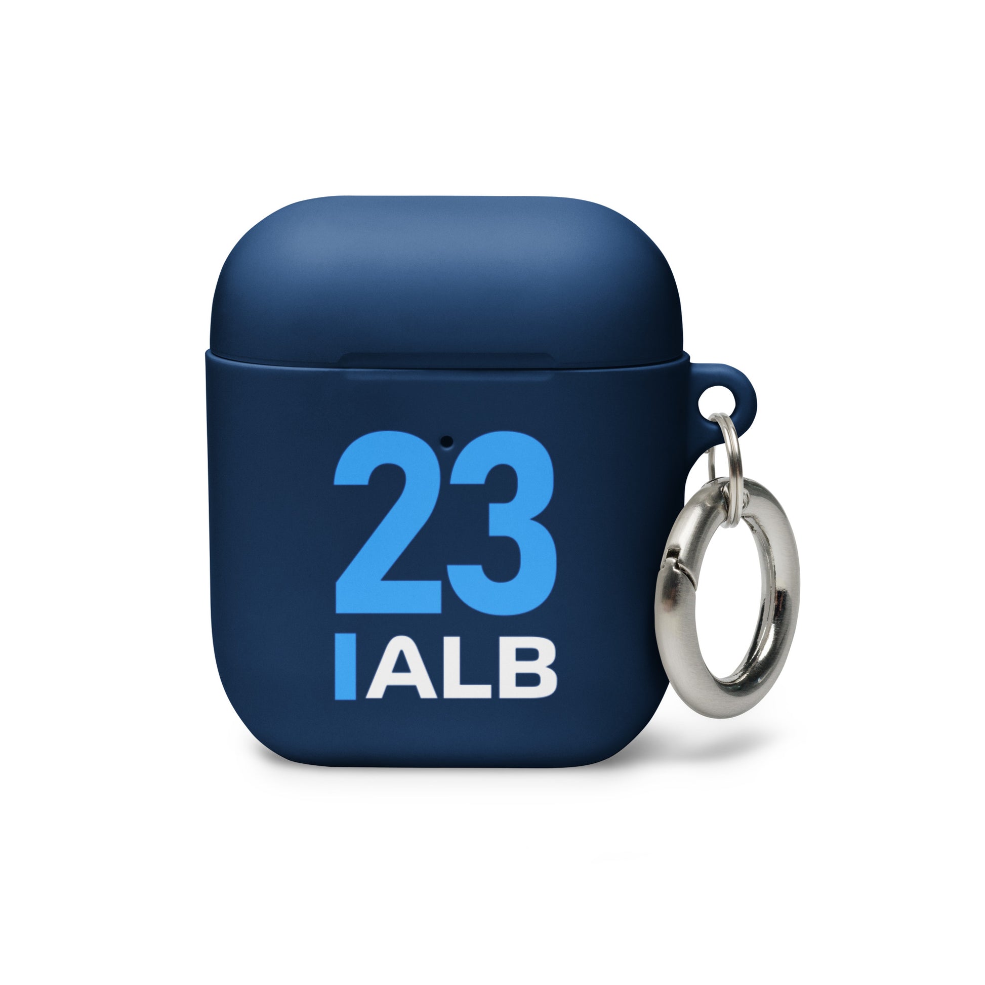 Alex Albon AirPods Case navy blue