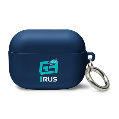 george russell airpods pro case navy blue