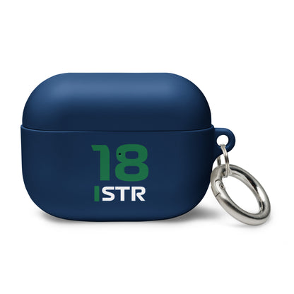 Lance Stroll AirPods Case pro navy blue