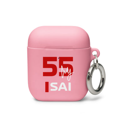 carlos sainz airpods case pink