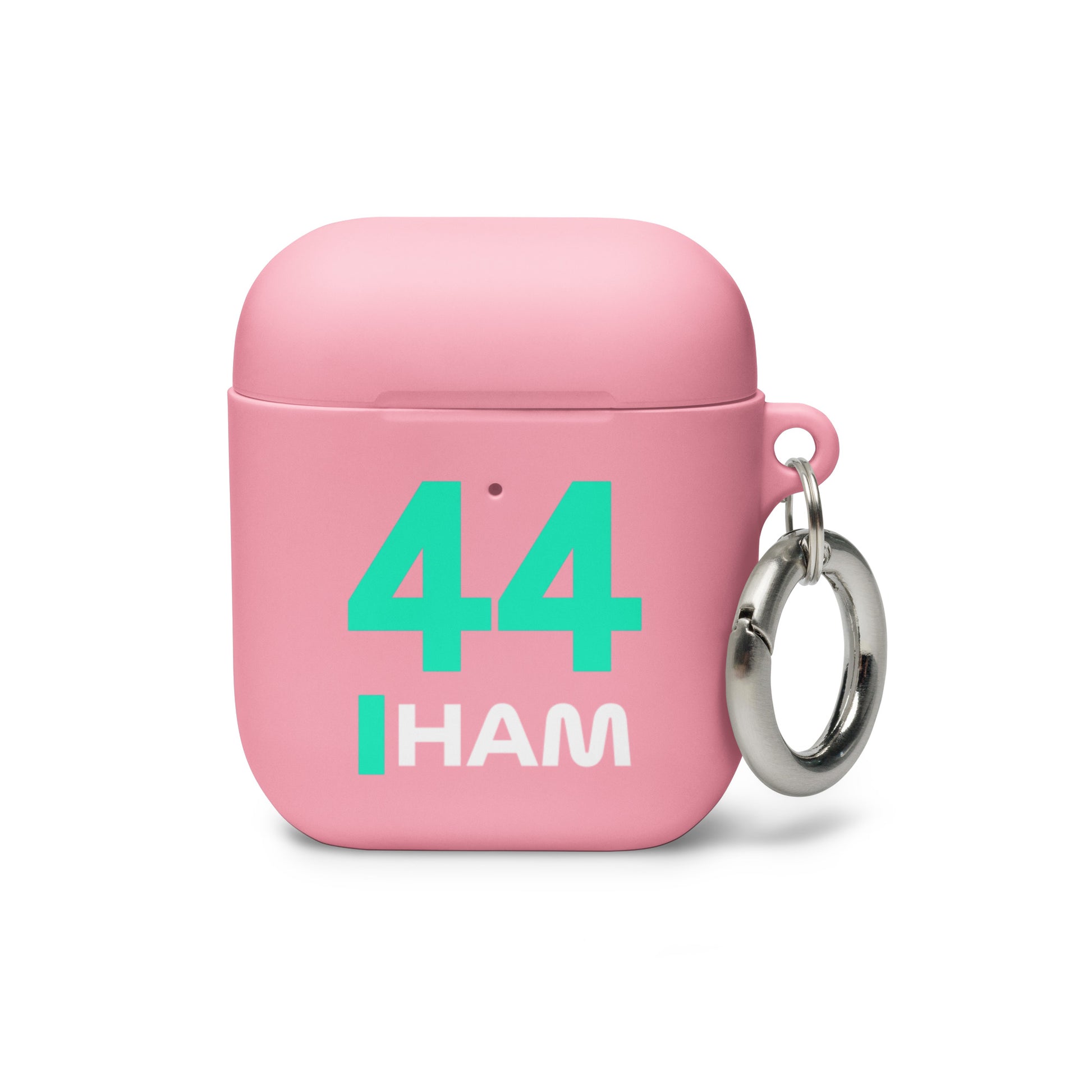 Lewis Hamilton AirPods Case pink