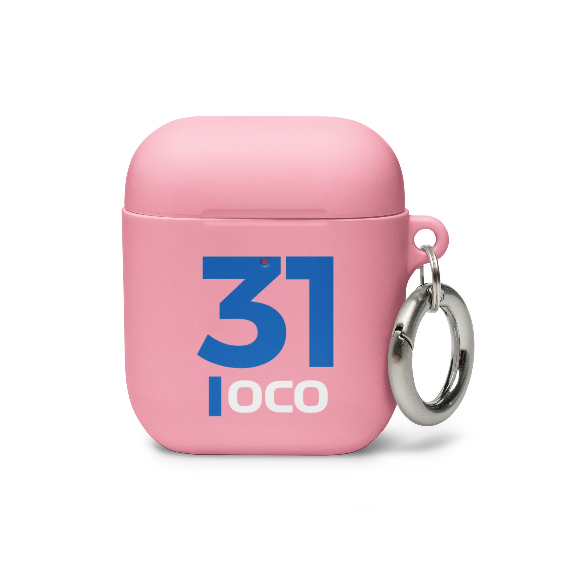 Esteban Ocon AirPods Case pink