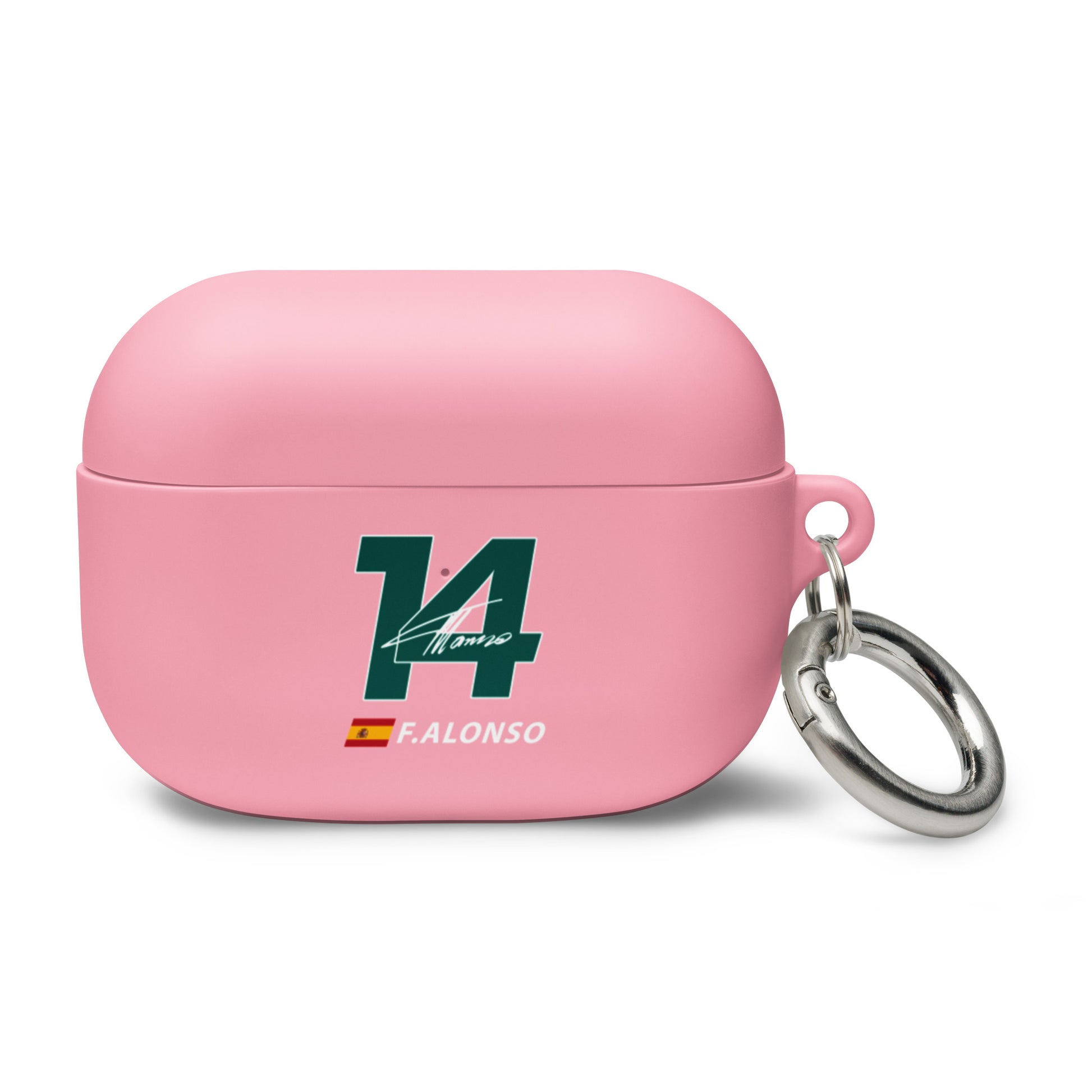 fernando alonso airpods pro case pink