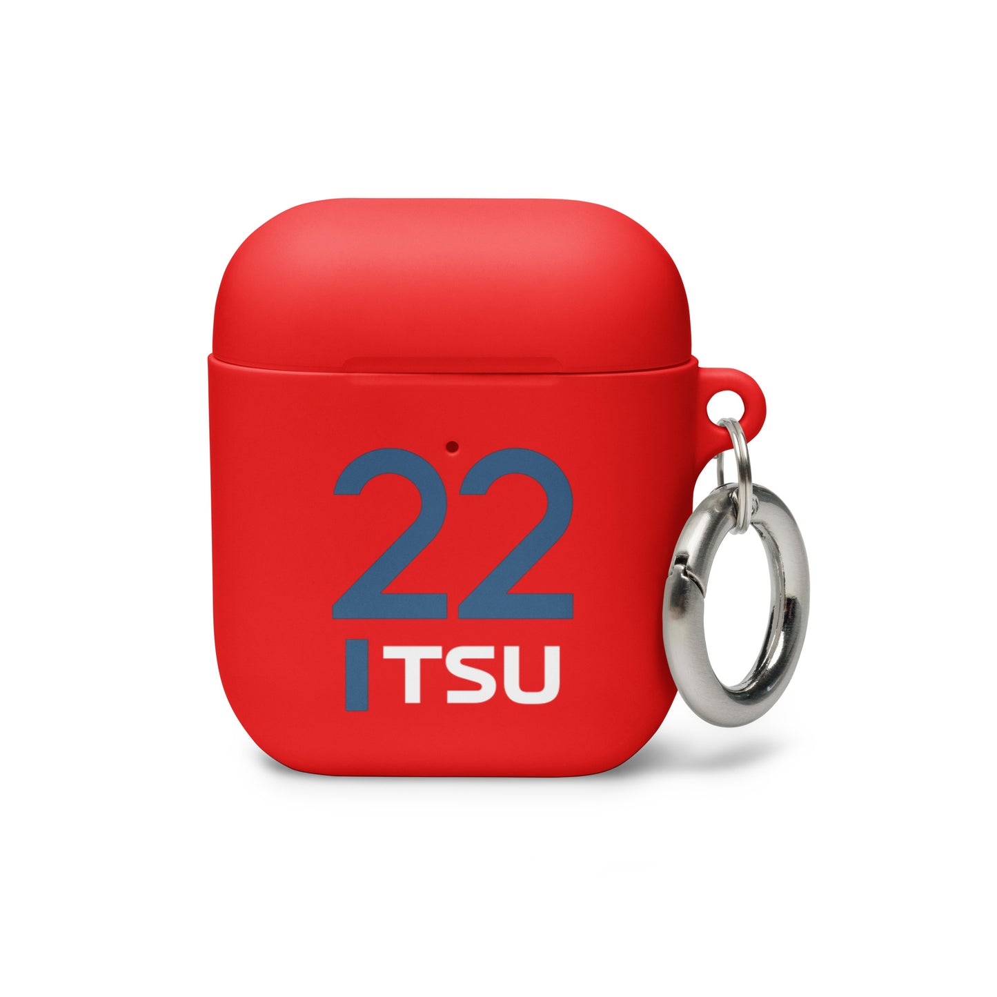 Yuki Tsunoda AirPods case red