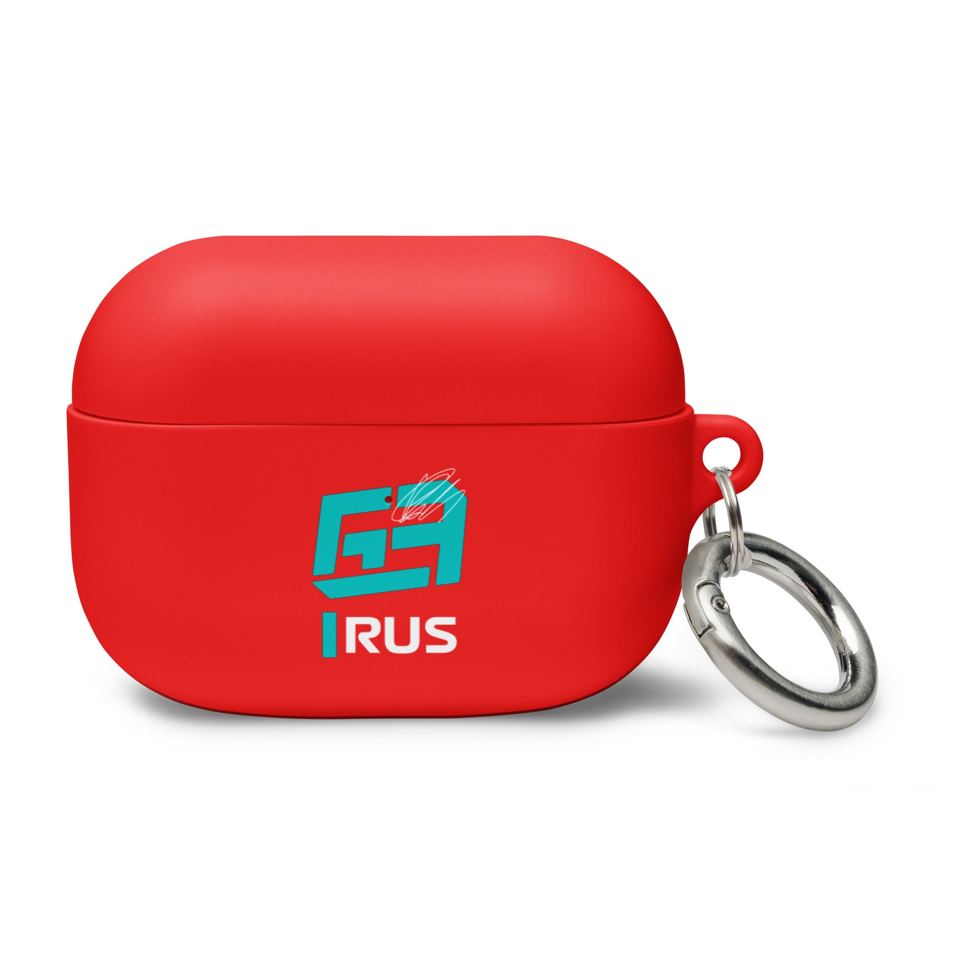 george russell airpods pro case red