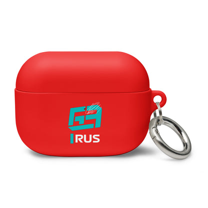 george russell airpods pro case red