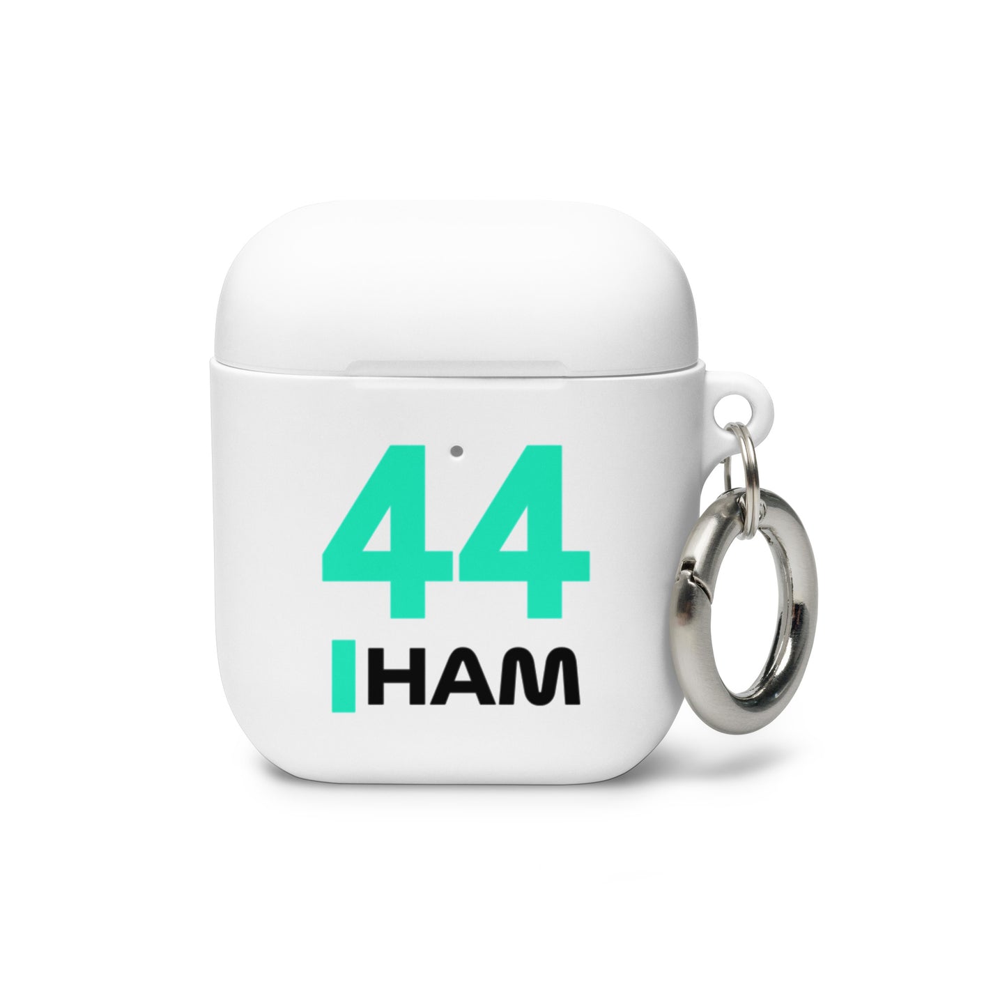 Lewis Hamilton AirPods Case white