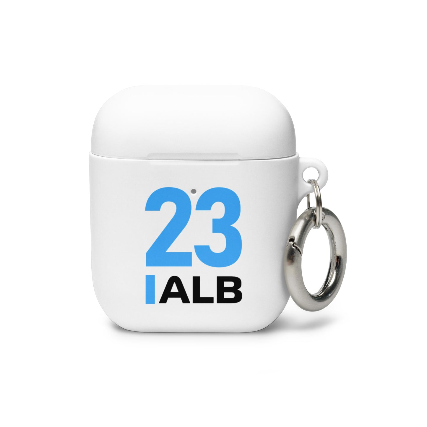 Alex Albon AirPods Case white