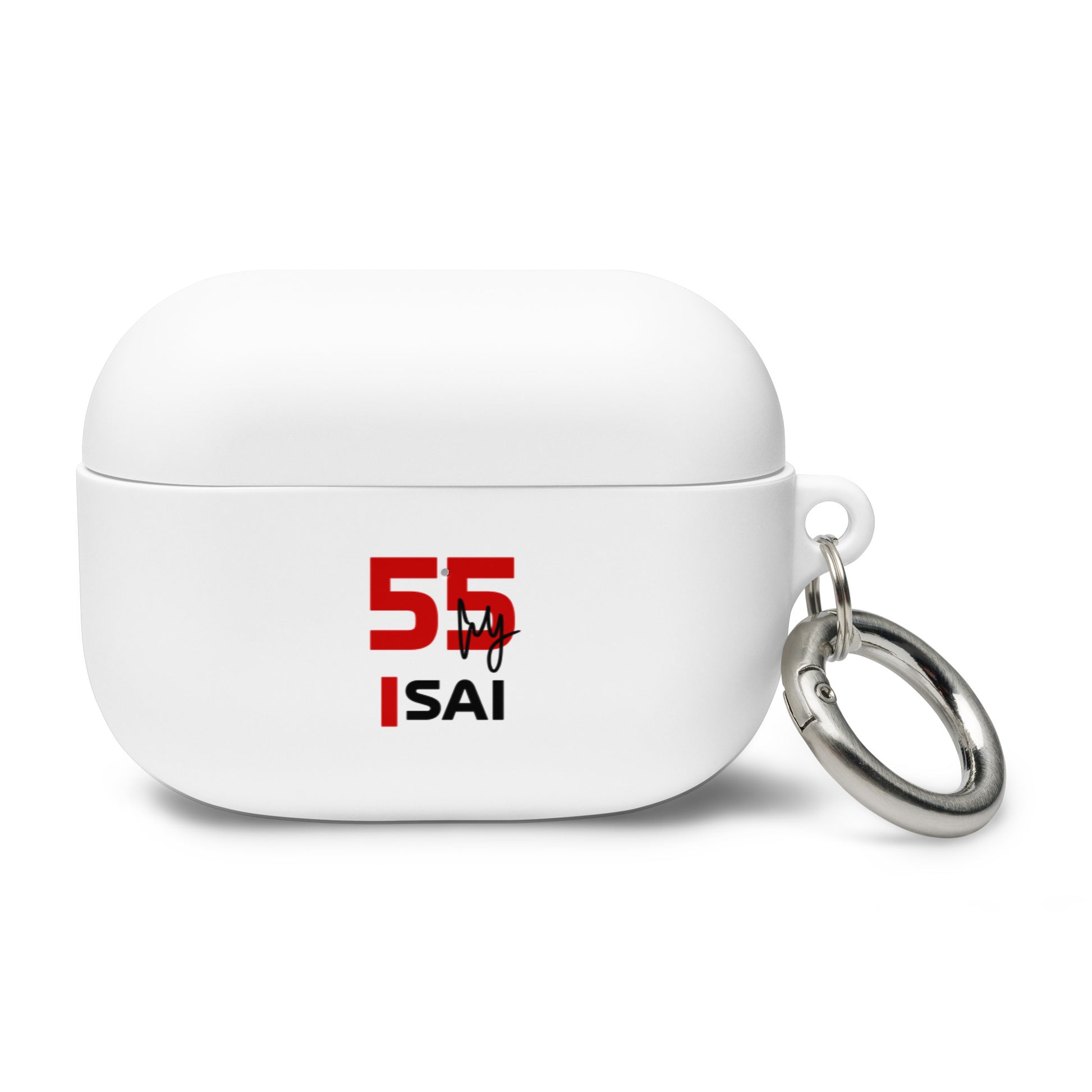 carlos sainz airpods pro case white