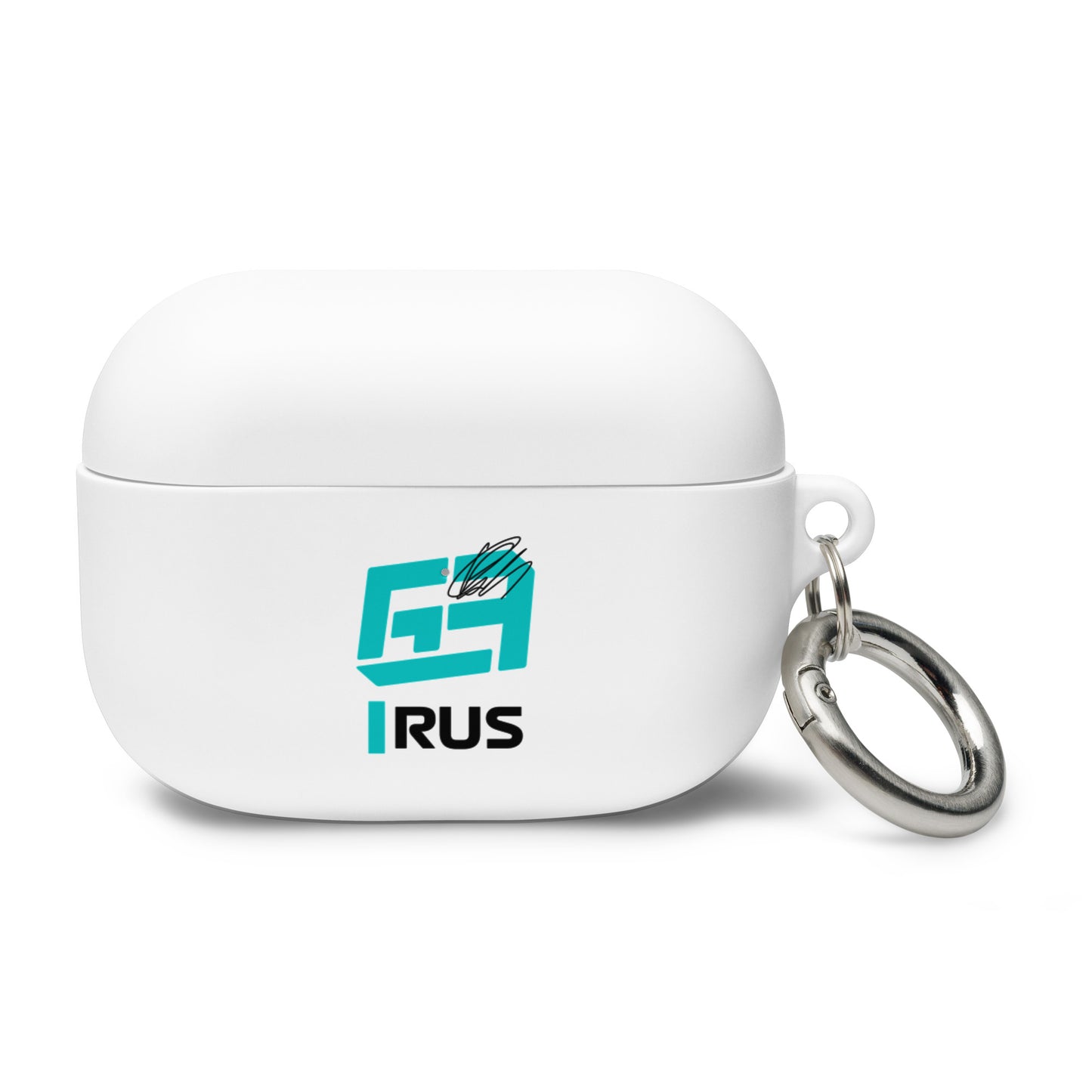 george russell airpods pro case white