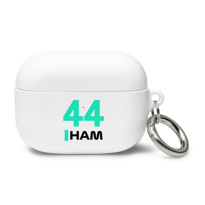 Lewis Hamilton AirPods Case pro white