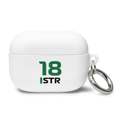 Lance Stroll AirPods Case pro white