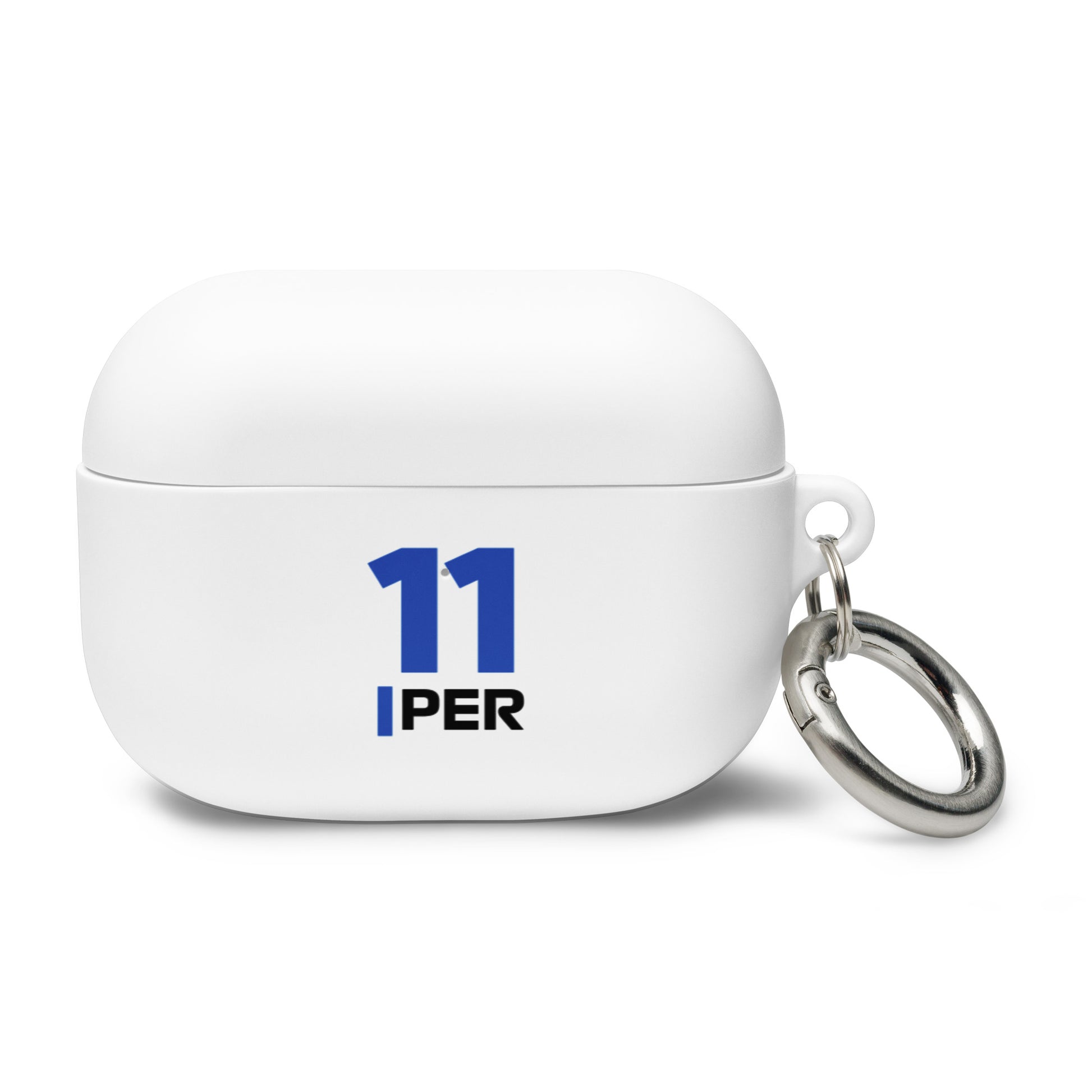 Sergio Perez AirPods Case pro white