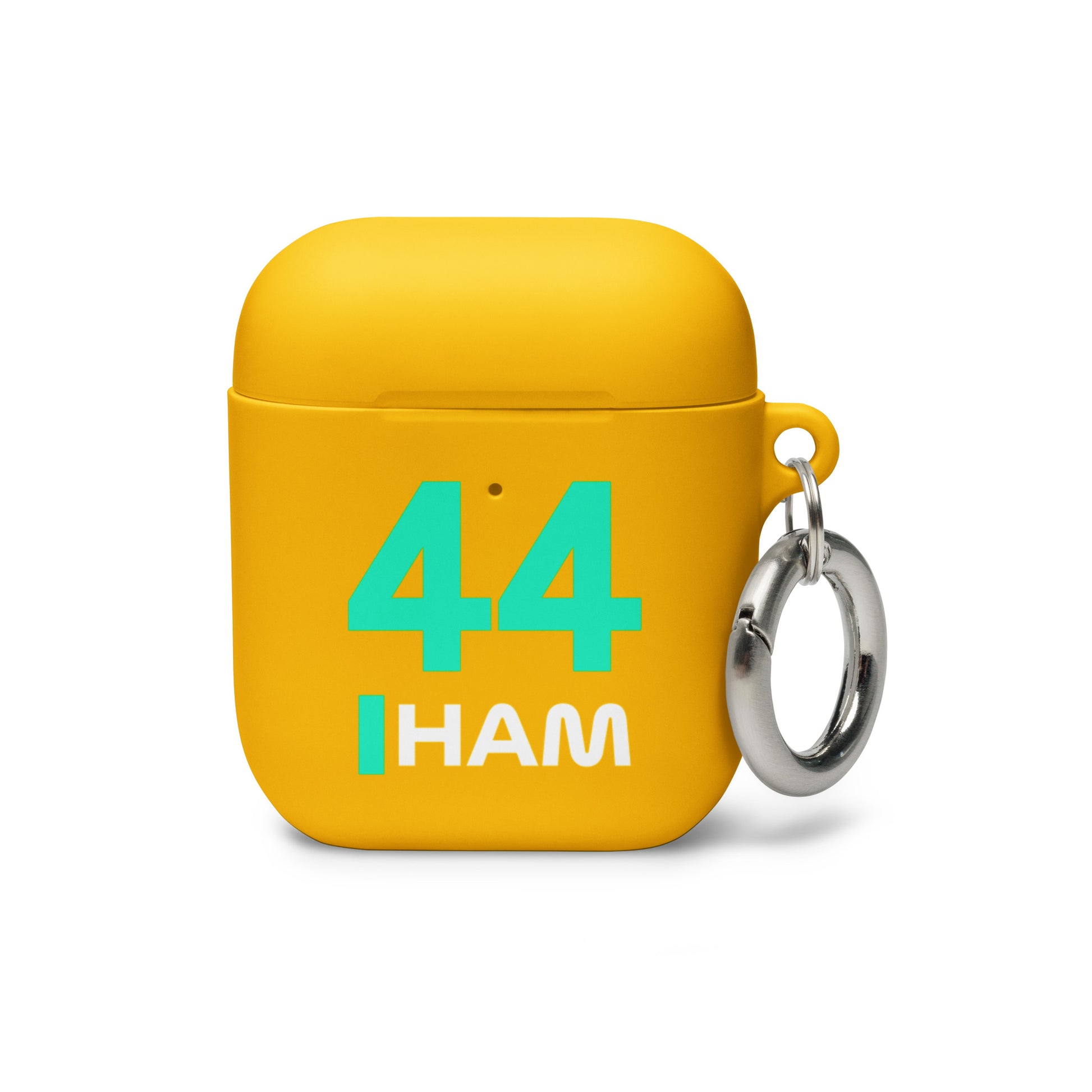 Lewis Hamilton AirPods Case yellow