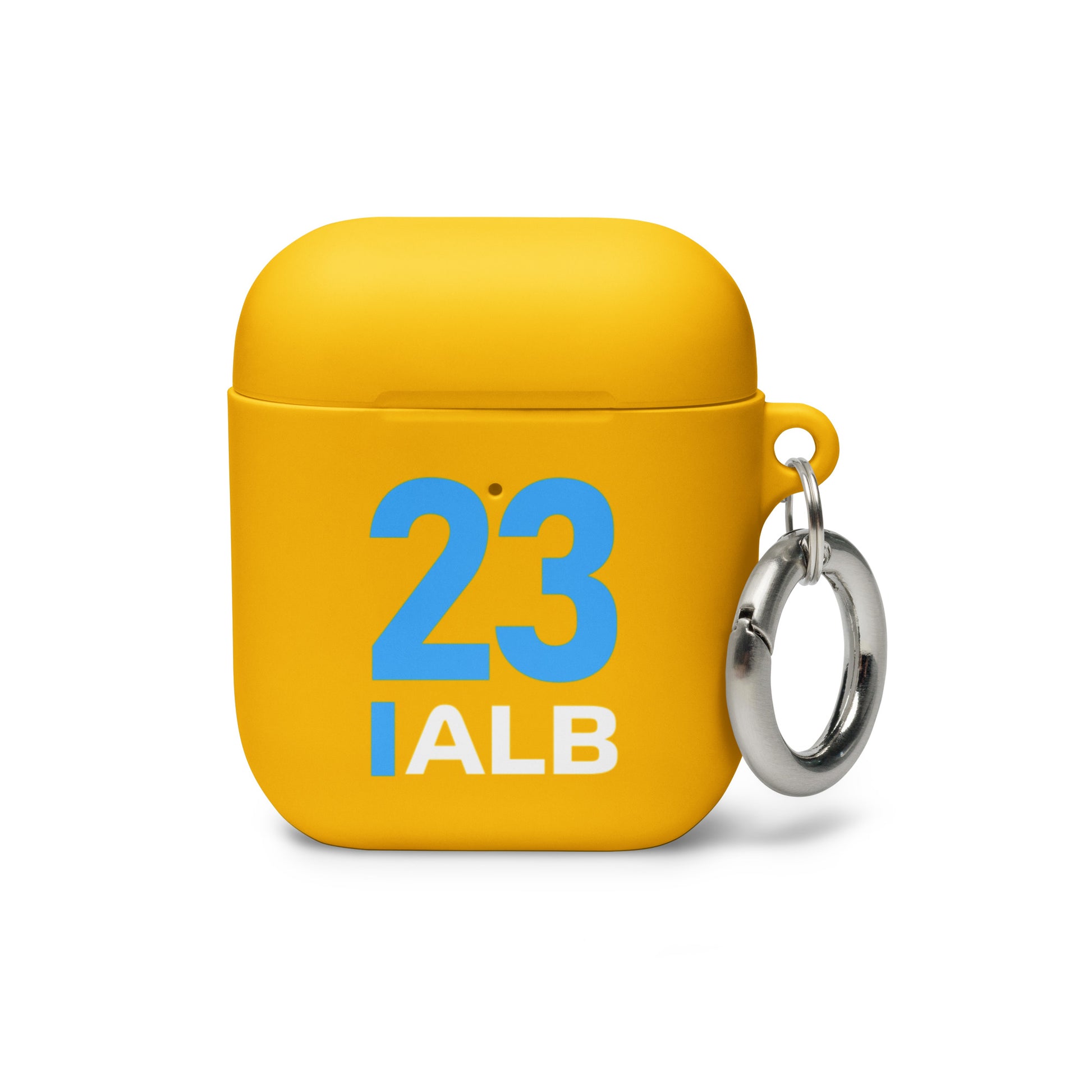 Alex Albon AirPods Case yellow