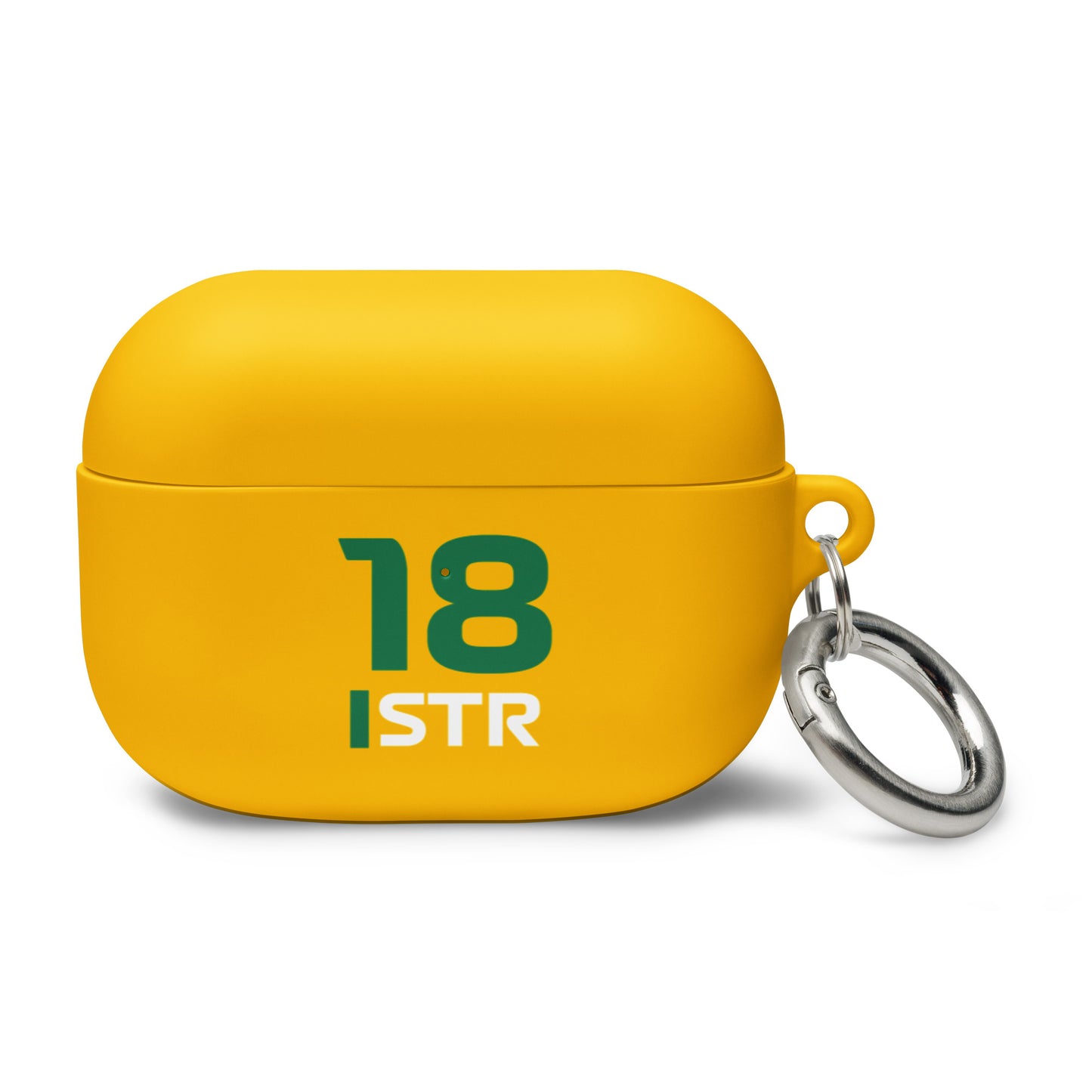 Lance Stroll AirPods Case pro yellow