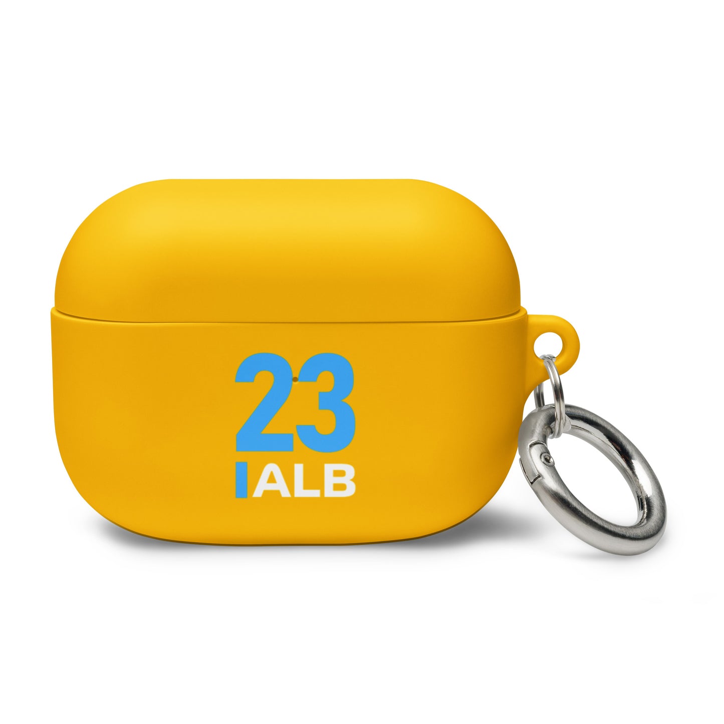 Alex Albon AirPods Case pro yellow