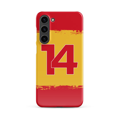 Fernando Alonso Snap Samsung galaxy s23 plus case