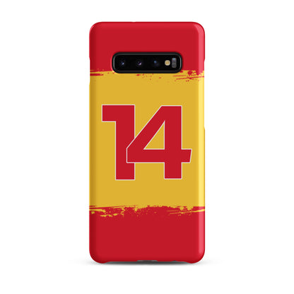 Fernando Alonso Snap Samsung s10 plus Case