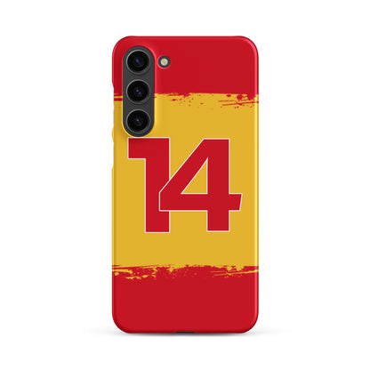 Fernando Alonso Snap Samsung galaxy s23 plus case