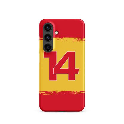 Fernando Alonso Snap Samsung galaxy s24 case