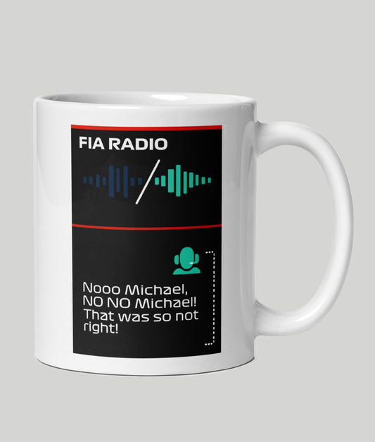 Toto Wolff Abu Dhabi Board Radio Mug
