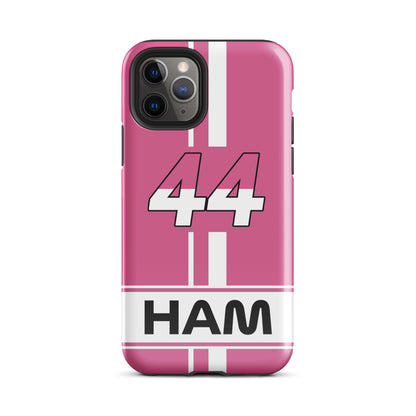 Lewis Hamilton Miami Tough iPhone 11 pro glossy case